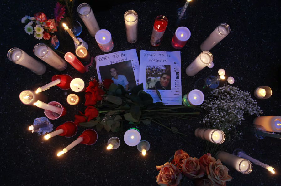Community members at a Tampa Pulse vigil
