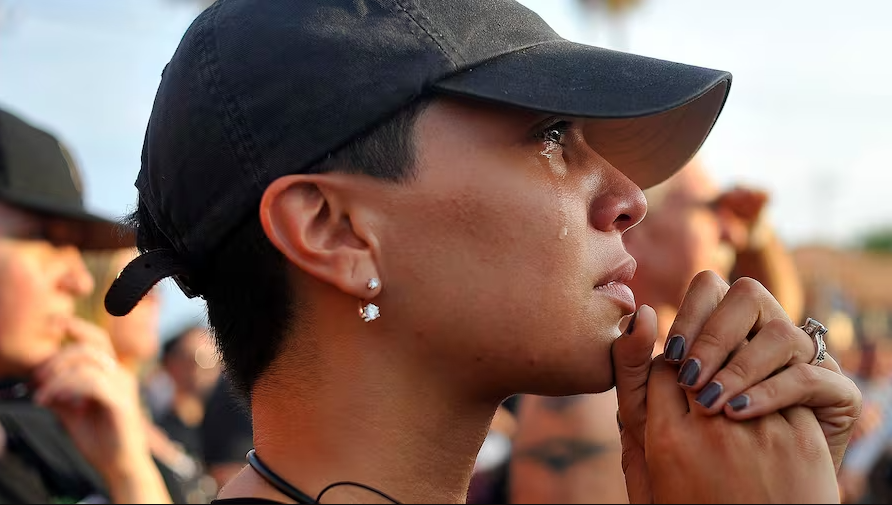 Tampa community gathering after the Pulse nightclub shooting