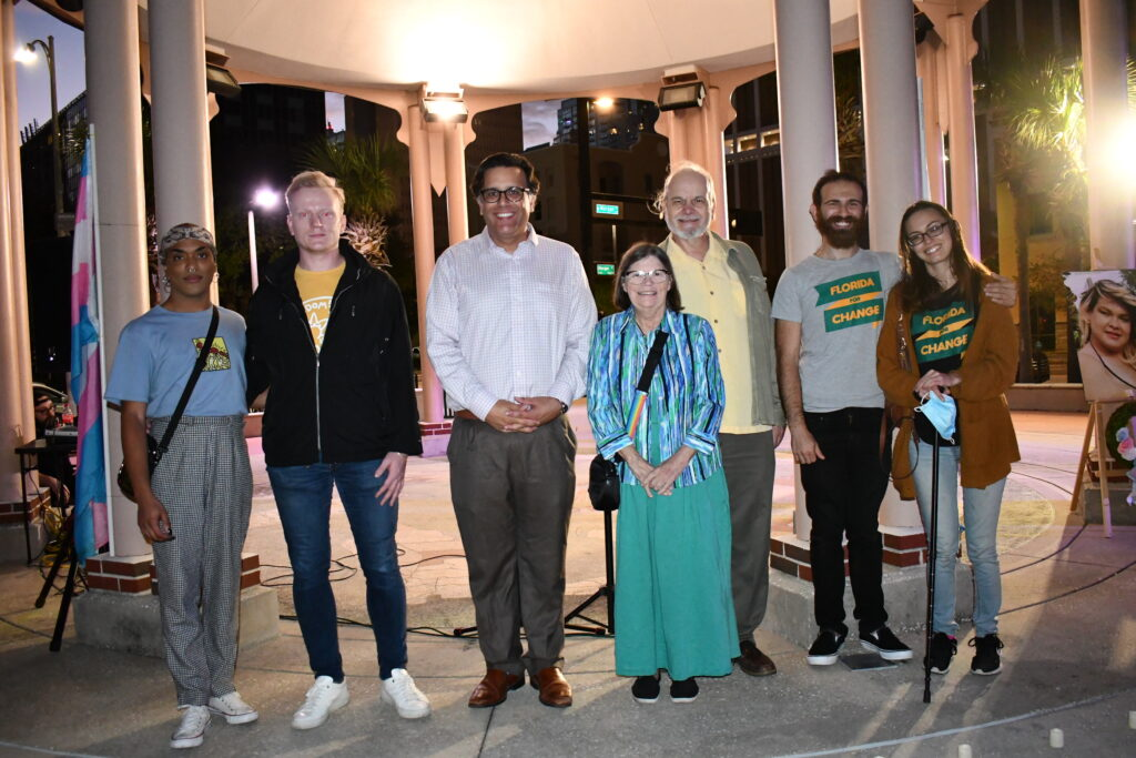 Tampa Transgender Day of Remembrance gathering